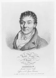 Portret van Pascal Joseph François Gosselin, 1821